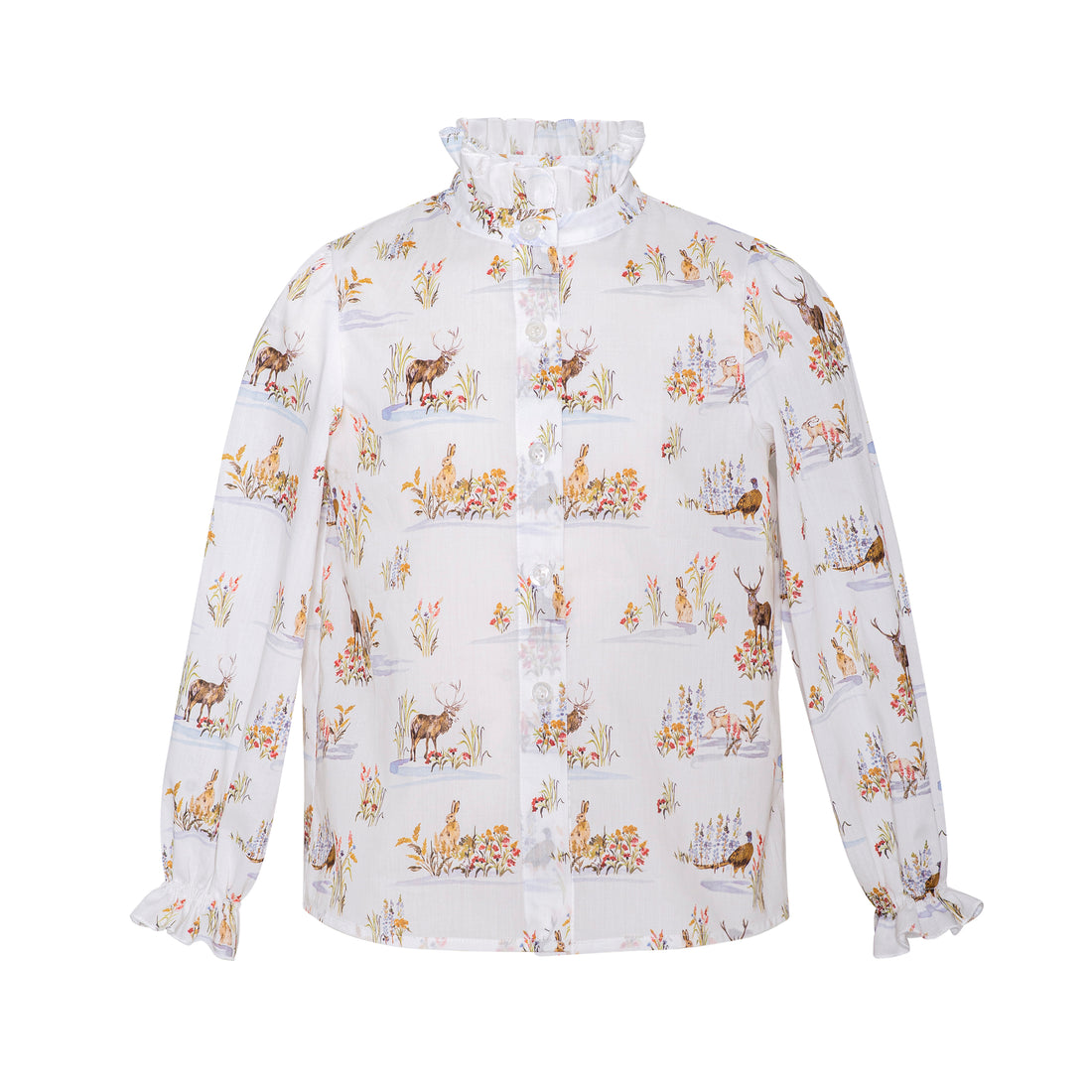 Paade Mode White Highland Blouse