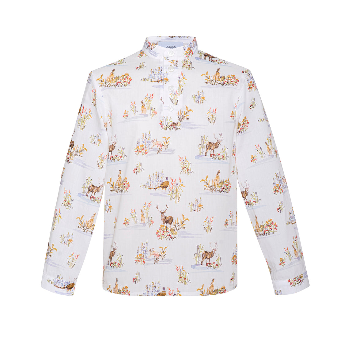 Paade Mode White Highland Shirt