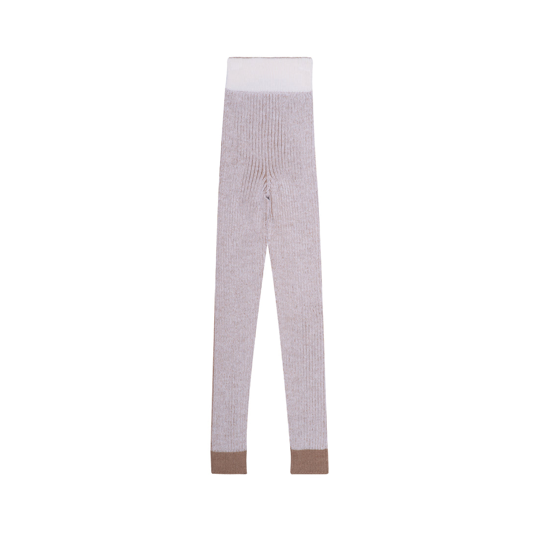 Paade Mode White Seamless Knit Legging