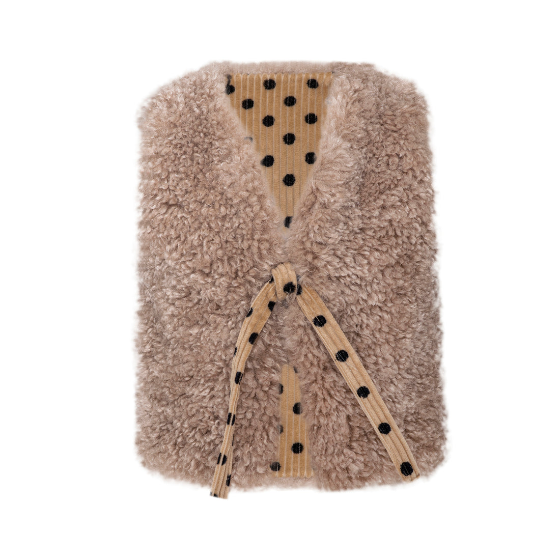 Paade Mode Brown Chamonix Teddy Vest