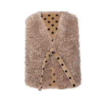 Paade Mode Brown Chamonix Teddy Vest