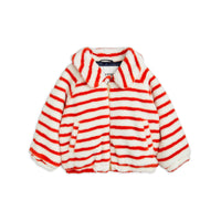 Mini Rodini Multi Angry Cat Stripe Fur Jacket
