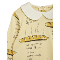 Mini Rodini Yellow Baguette Aop Collar Tee