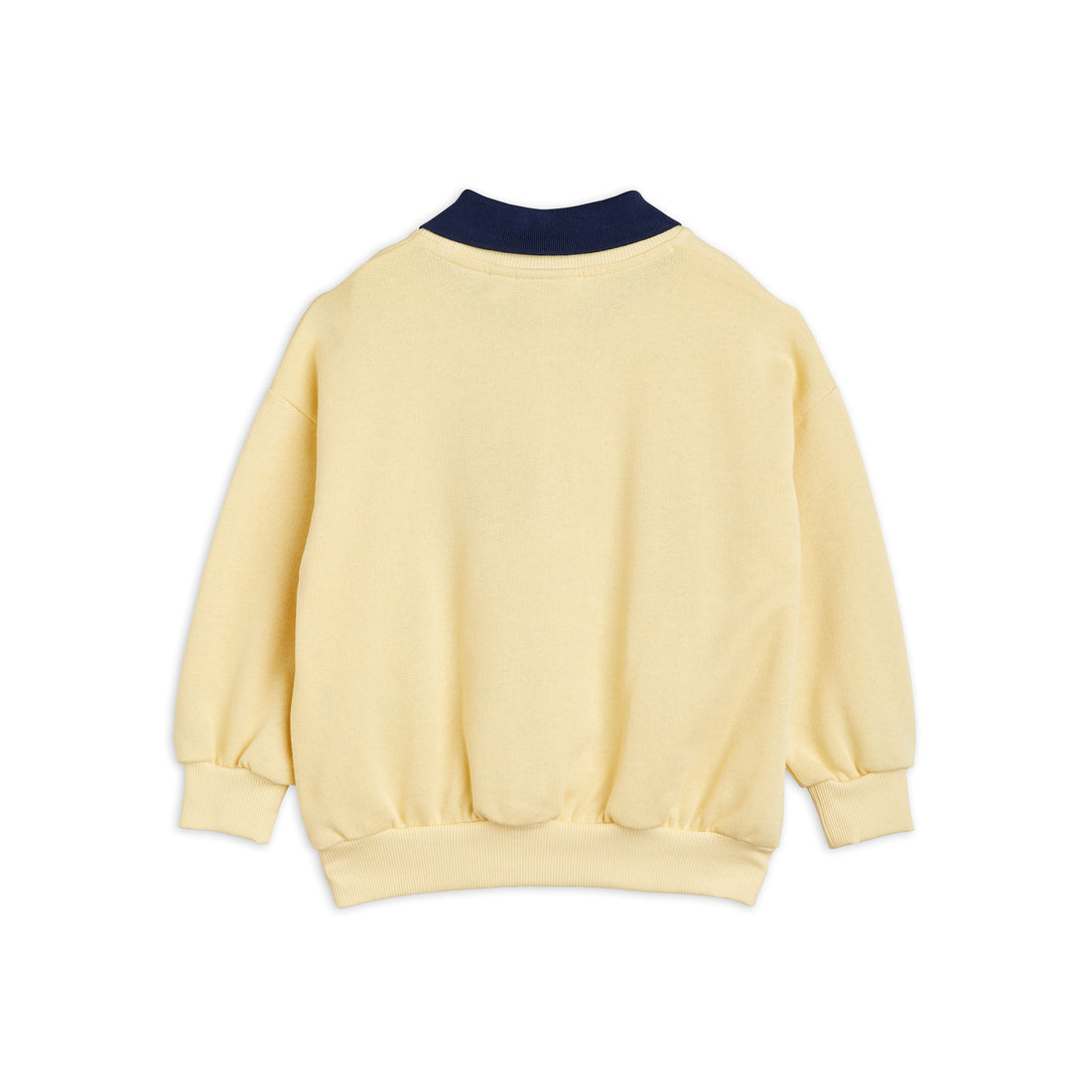 Mini Rodini Yellow Baguette Collar Sweatshirt