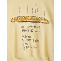 Mini Rodini Yellow Baguette Collar Sweatshirt