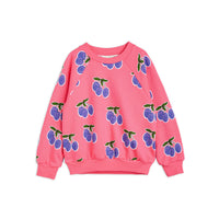 Mini Rodini Pink Plum Aop Sweatshirt