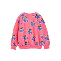 Mini Rodini Pink Plum Aop Sweatshirt