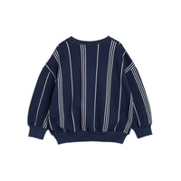 Mini Rodini Navy What�S Cooking Sweatshirt