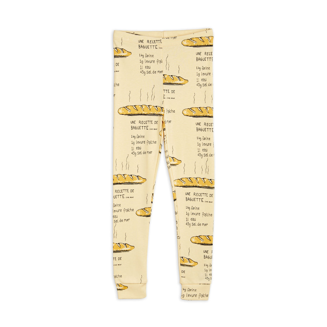 Mini Rodini Yellow Baguette Aop Leggings