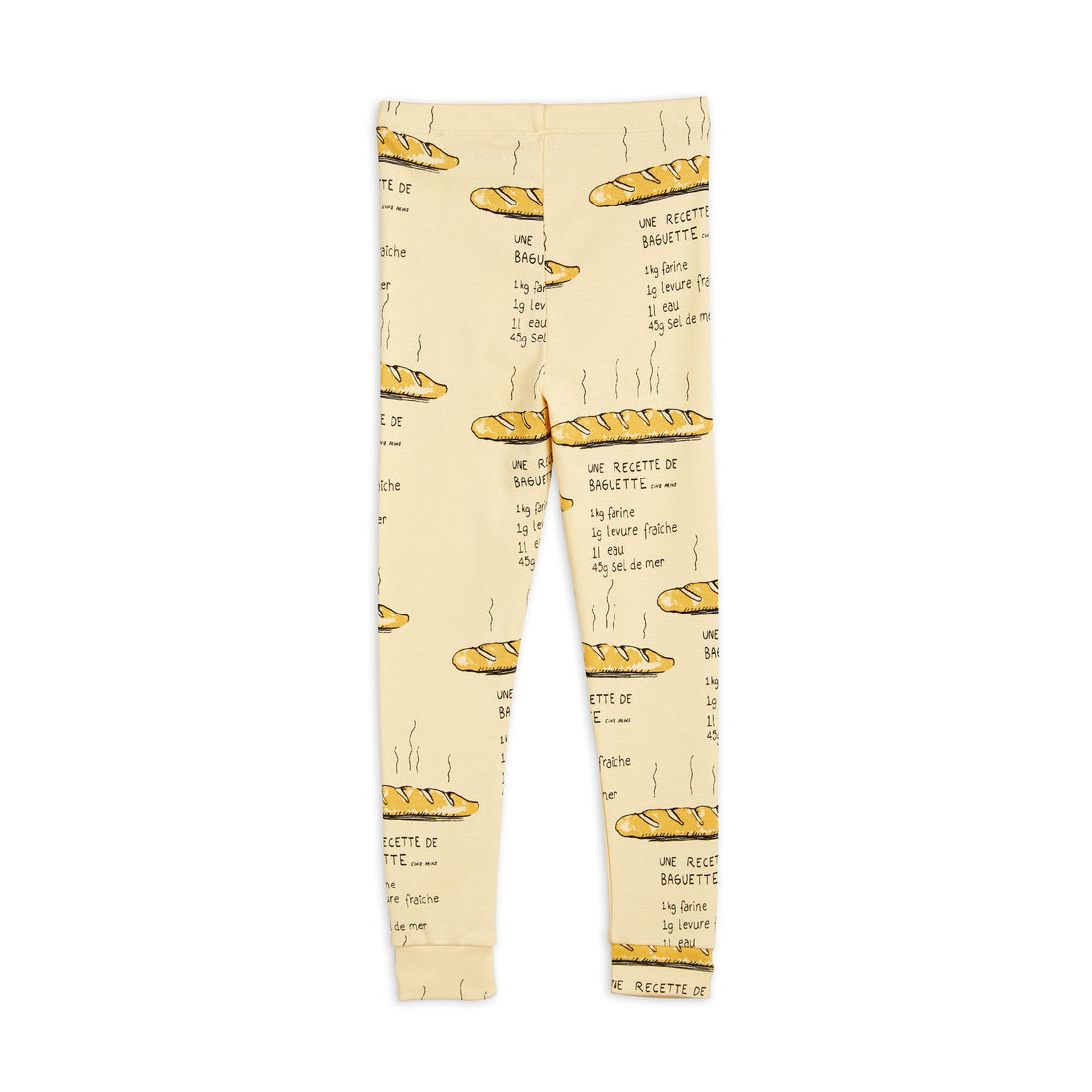 Mini Rodini Yellow Baguette Aop Leggings