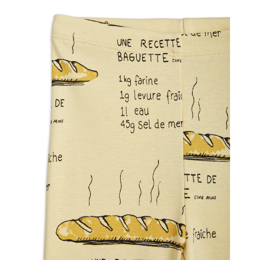 Mini Rodini Yellow Baguette Aop Leggings