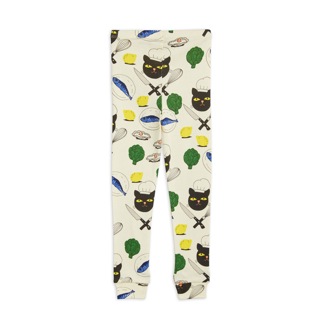 Mini Rodini Multi Chef Cat Aop Leggings