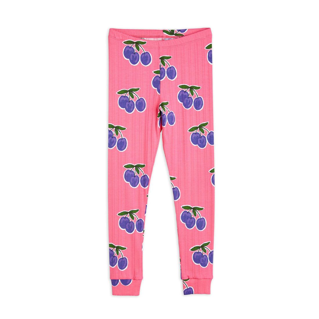 Mini Rodini Pink Plum Aop Leggings