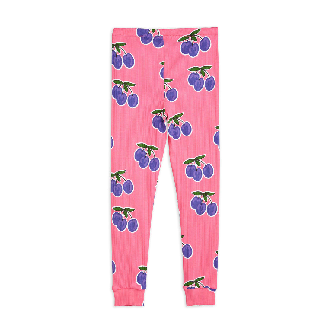Mini Rodini Pink Plum Aop Leggings