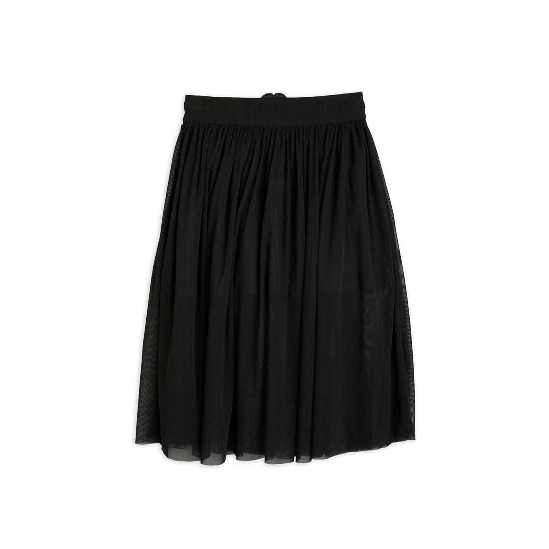 Mini Rodini Black Bat Flower Tulle Skirt