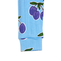 Mini Rodini Blue Plum Aop Leggings