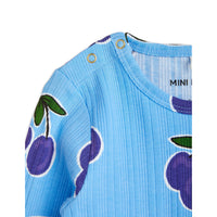 Mini Rodini Blue Plum Aop Body