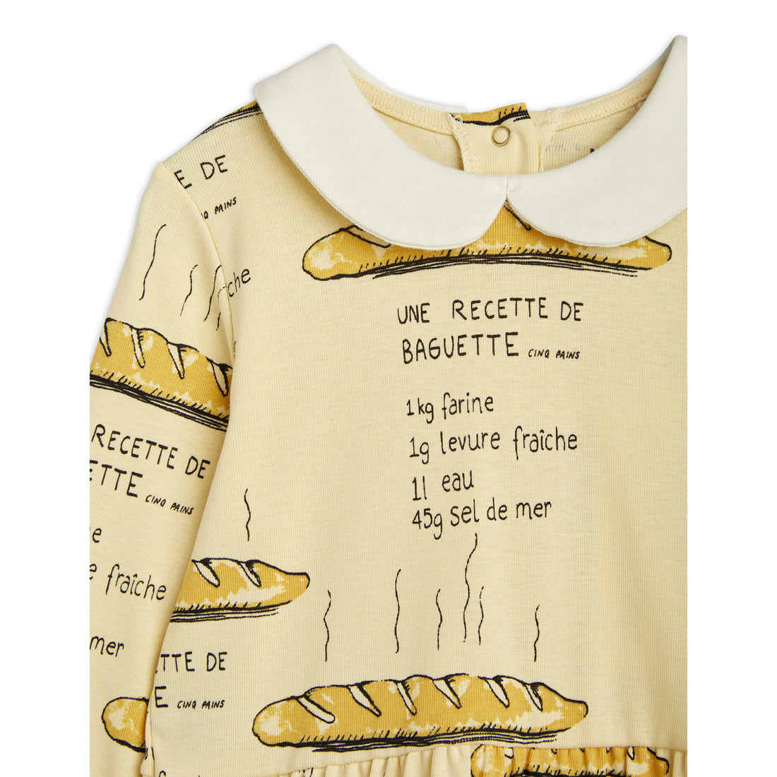 Mini Rodini Yellow Baguette Aop Dress