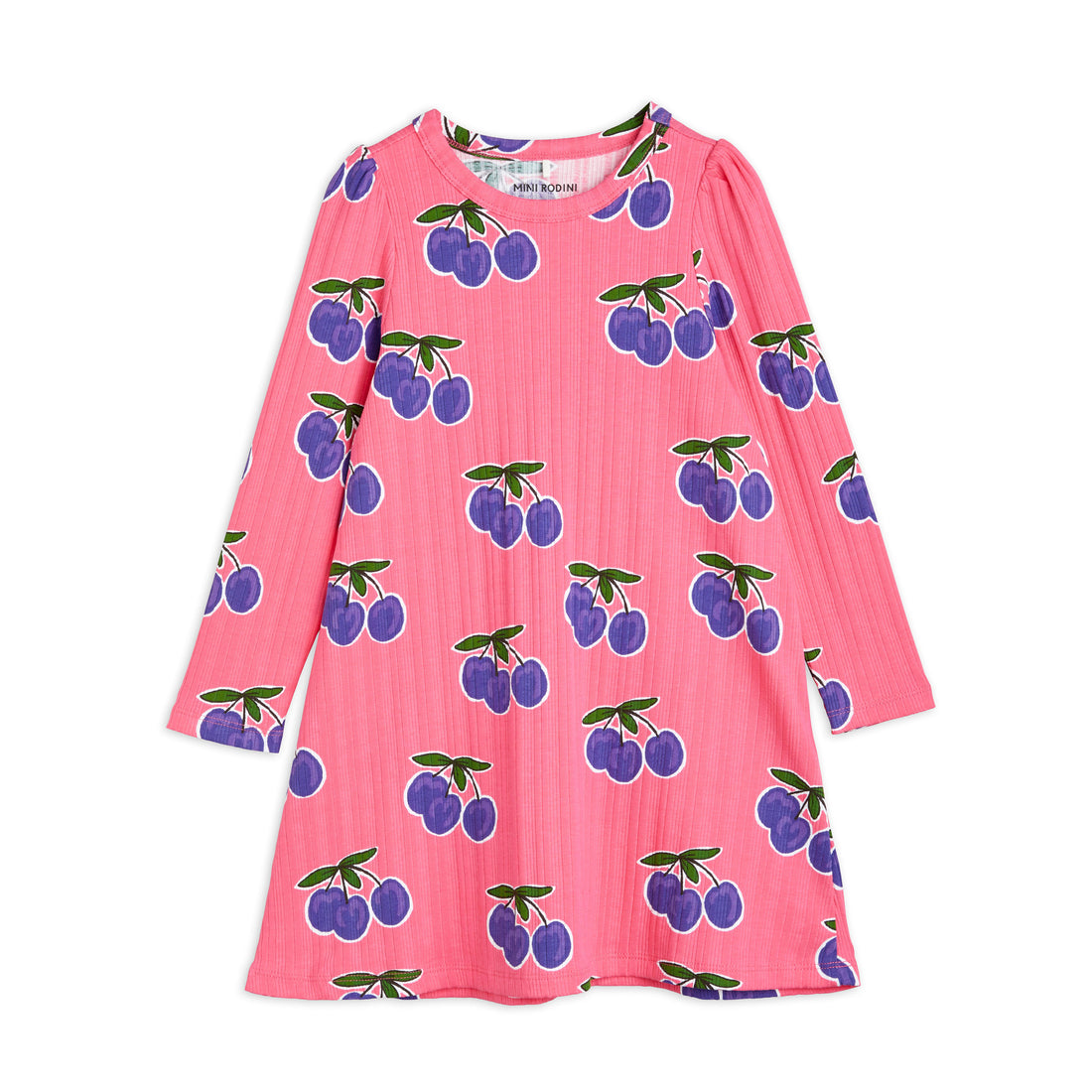 mini rodini rose dress Mini Rodini Pink Plum Aop Dress – Ladida