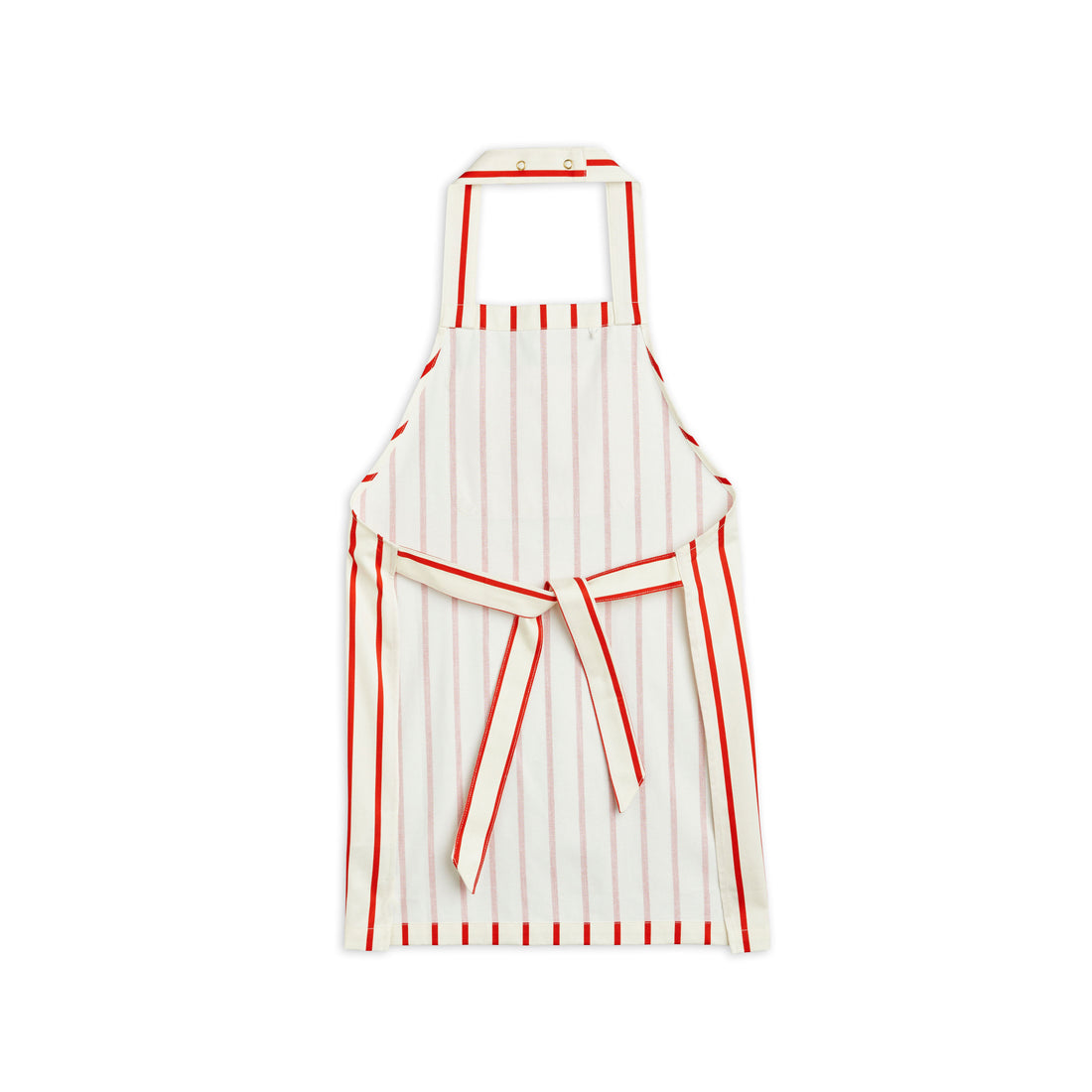 Mini Rodini Multi Stripe Panda Chef Woven Apron