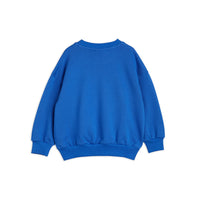 Mini Rodini Blue Peace Dove Chenille Sweatshirt