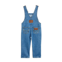 Mini Rodini Blue Peace Dove Denim Dungaree