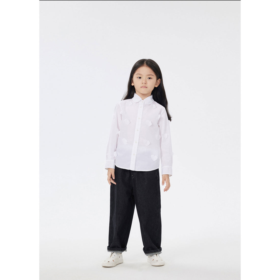 JNBY White Long Sleeve Blouse