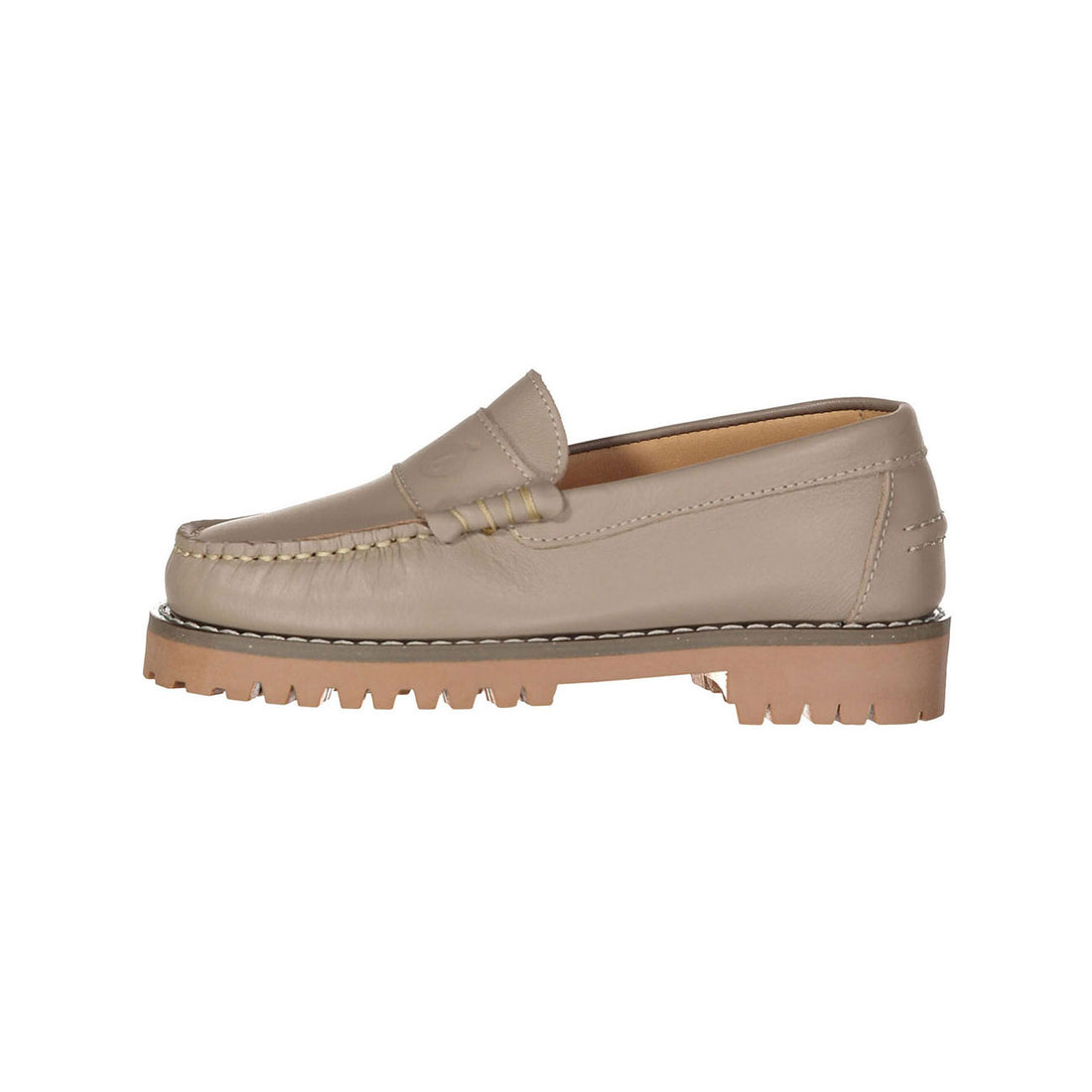 Ladida Taupe Chunky Loafers