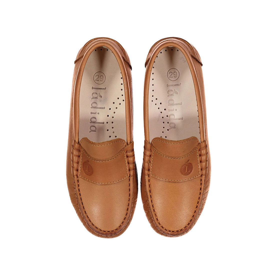 Ladida Cognac Leather Loafer