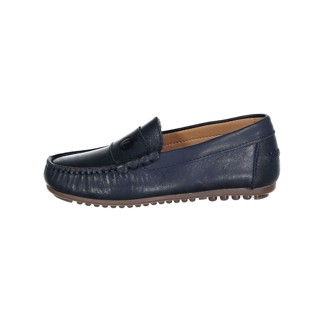 Ladida Navy Leather Loafer