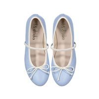 Ladida Light Blue Strap Ballet Flats