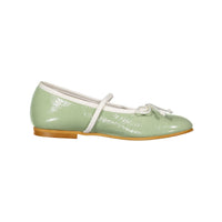 Ladida Seafoam Strap Ballet Flats