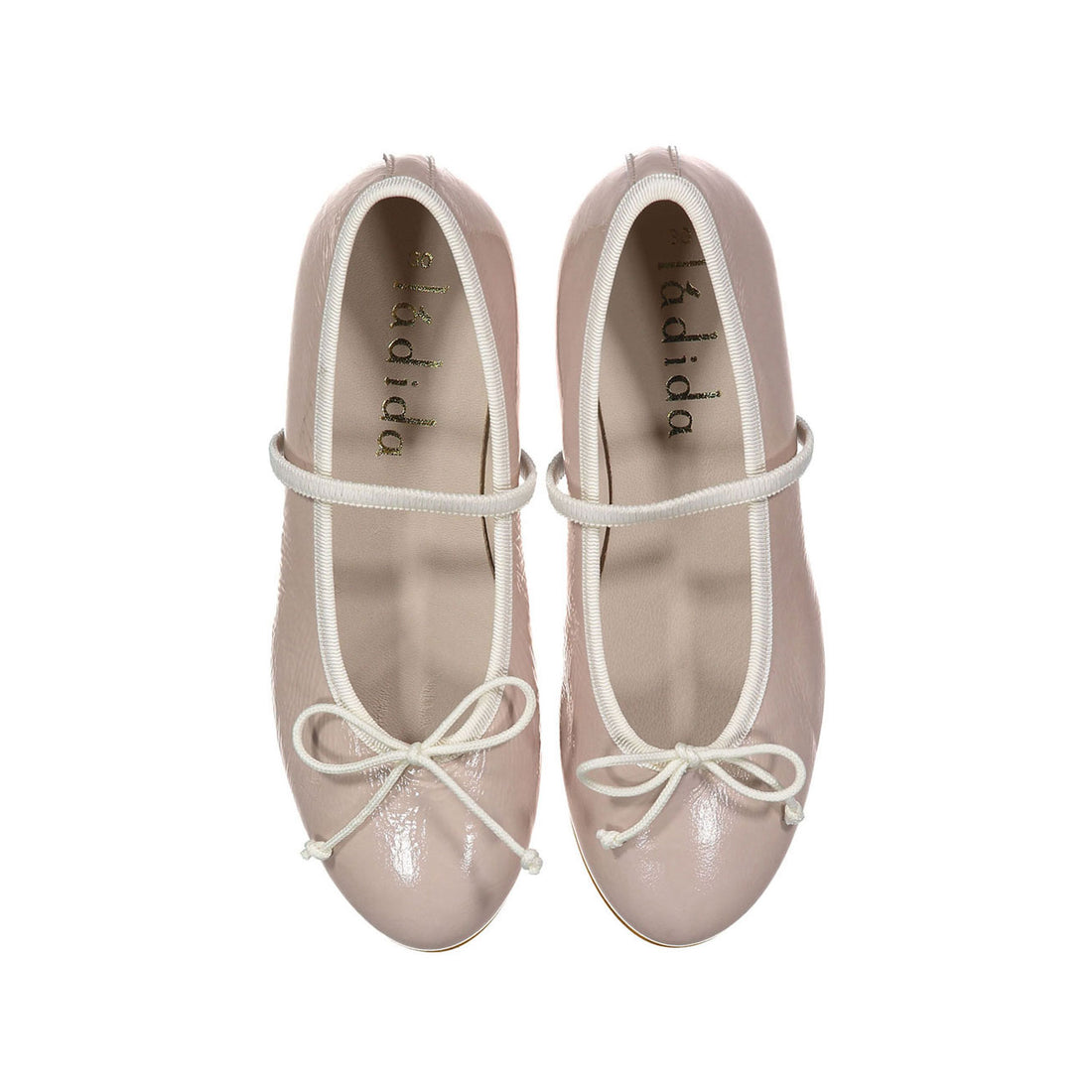 Ladida Oyster Strap Ballet Flats