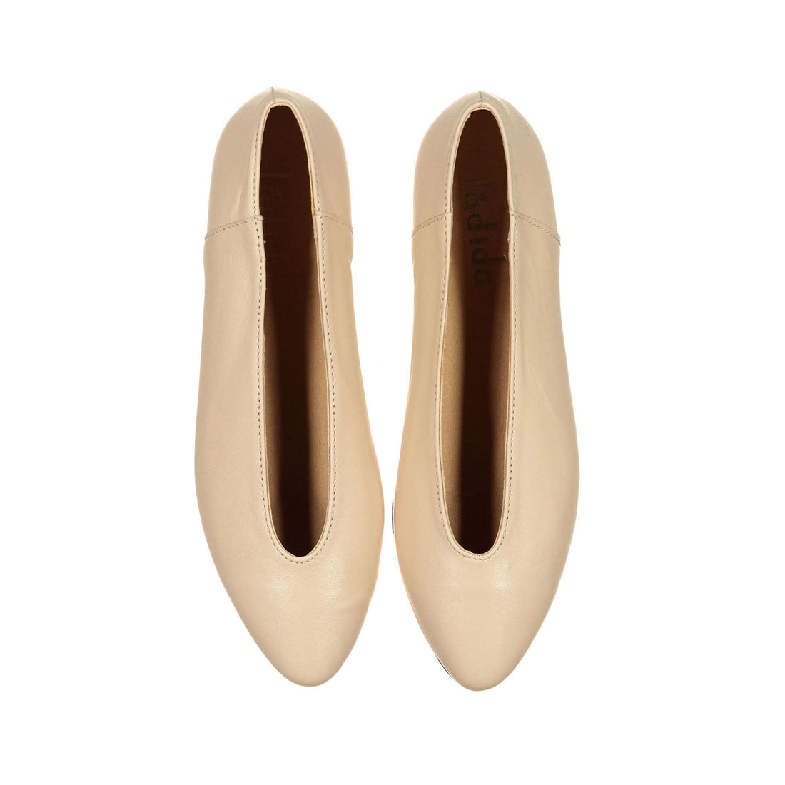 Ladida Nude Pointed Slip On
