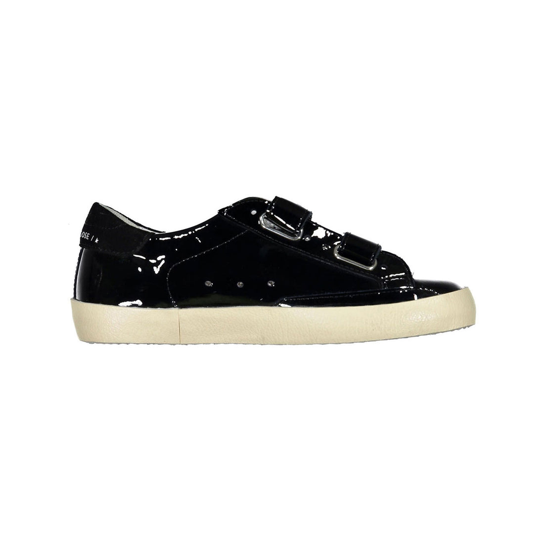 Golden Goose Black Old School Patent Sneakers