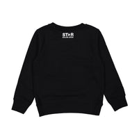 Golden Goose Black/White Big Star Sweatshirt