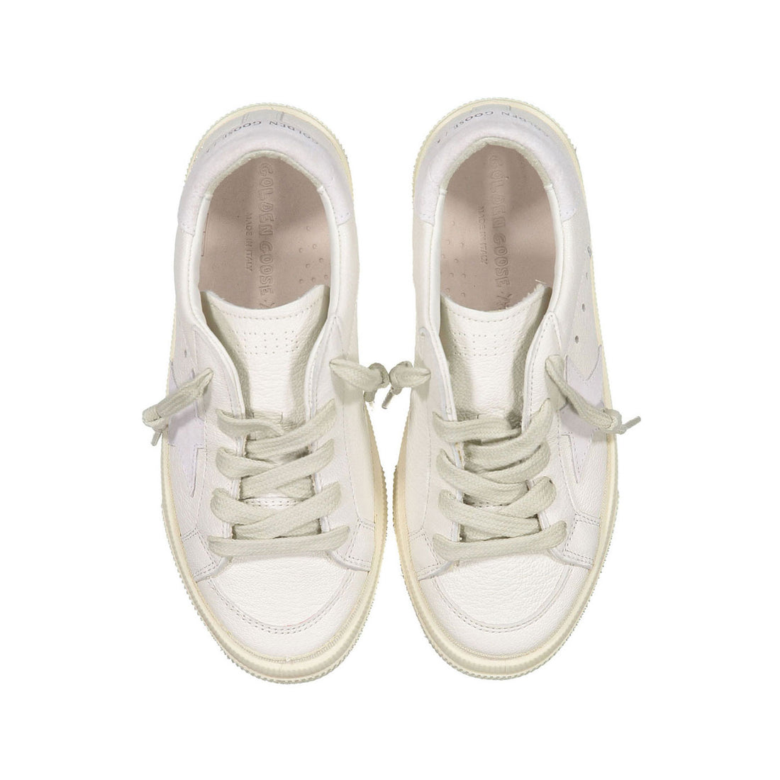 Golden Goose Optic White May Sneakers