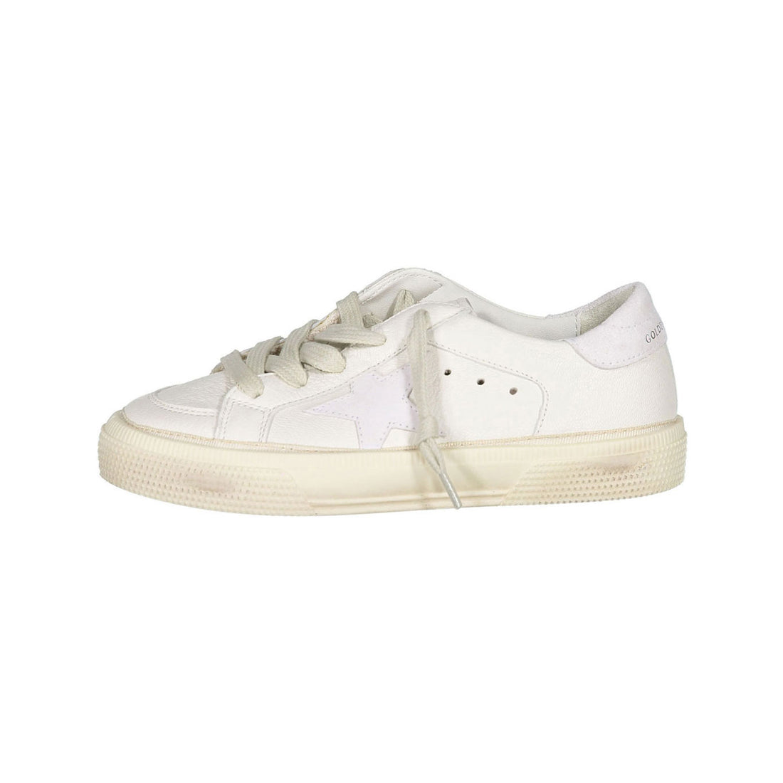 Golden Goose Optic White May Sneakers