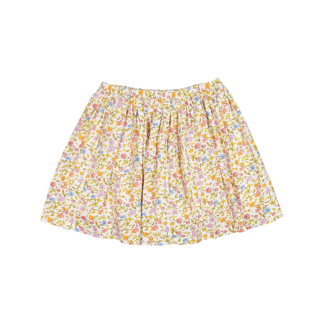 Bonpoint Floral Apricot Suzon Skirt