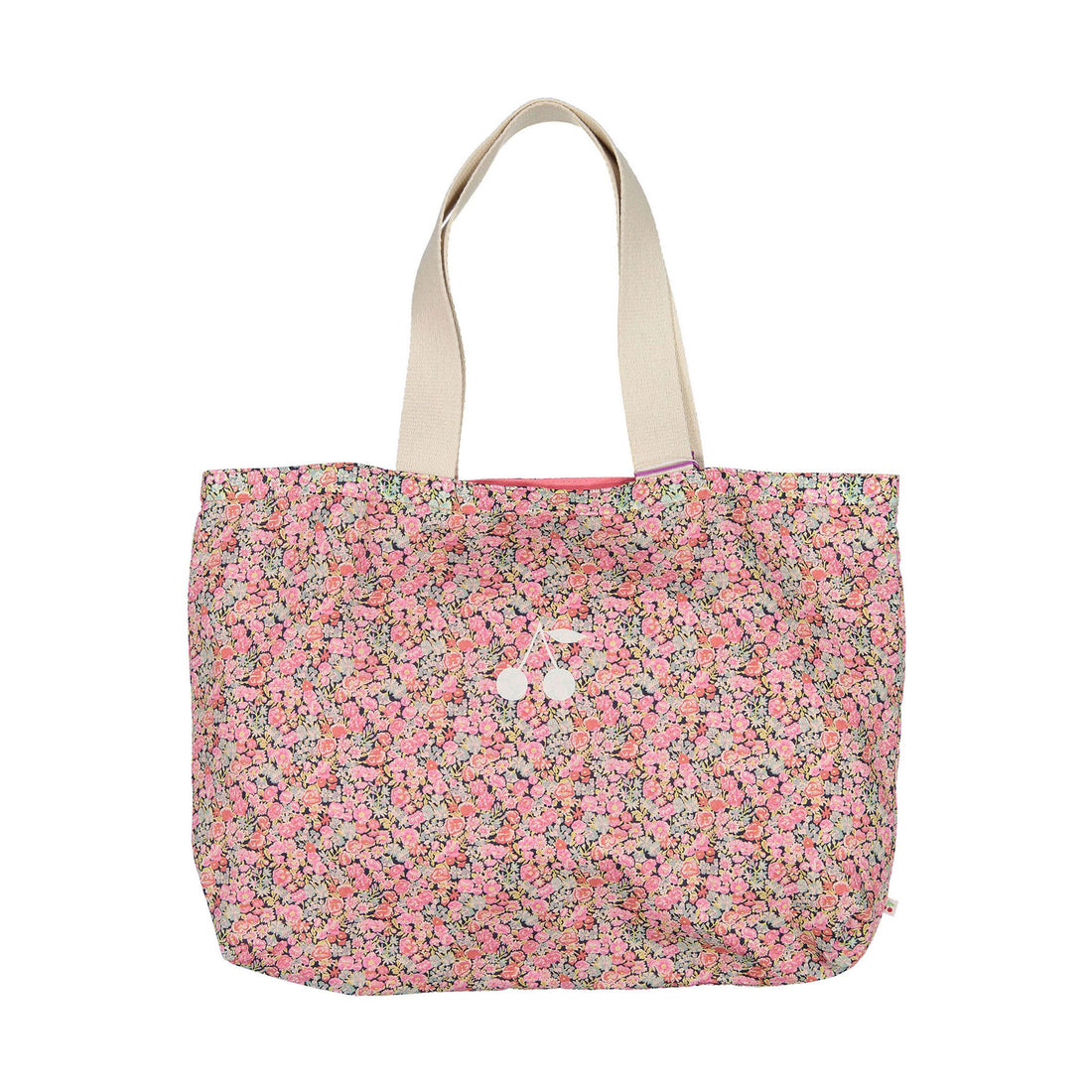 Bonpoint Coral Floral Cabas Diba Tote Bag