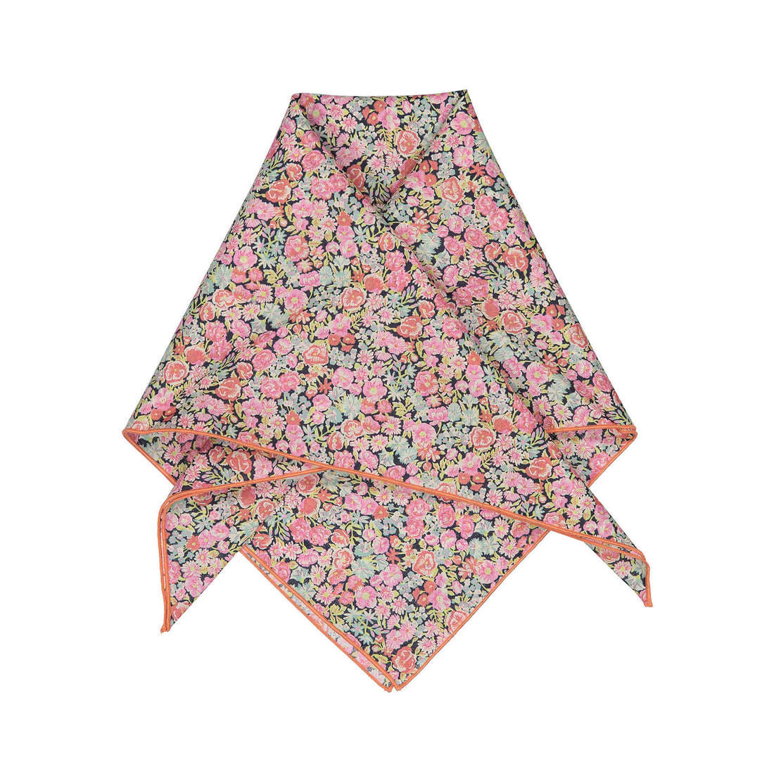 Bonpoint Coral Floral Cayati Scarf