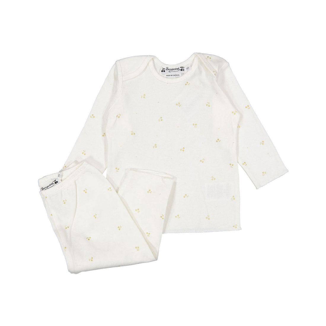 Bonpoint Cherry/Dot 2 Piece Baby Set