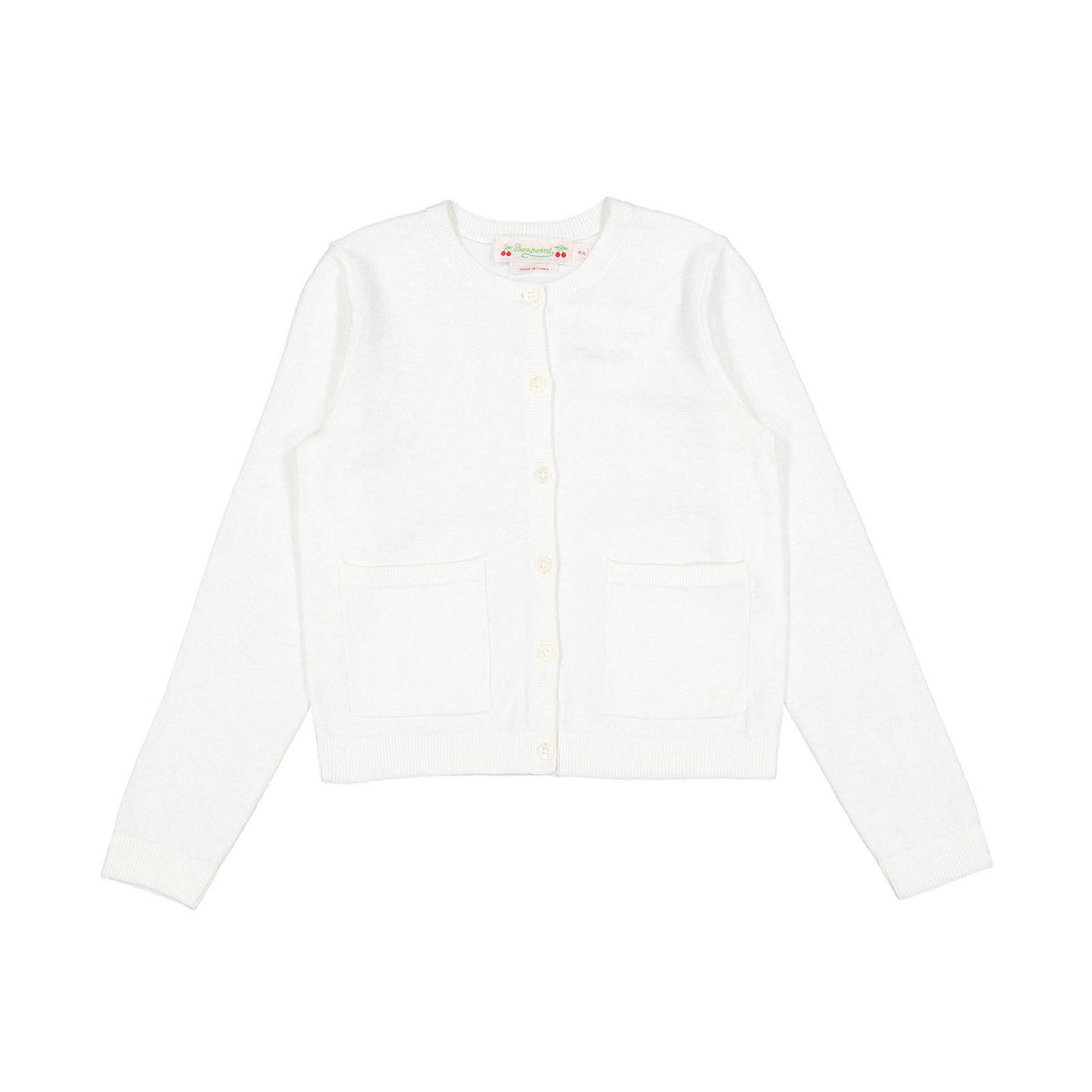 Bonpoint Milk White Clarisse Cardigan