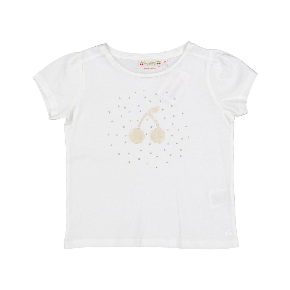 Bonpoint Milk White Capricia T-Shirt