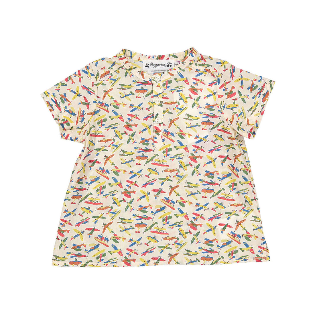 Bonpoint Multicolor Planes Cesari Baby Shirt