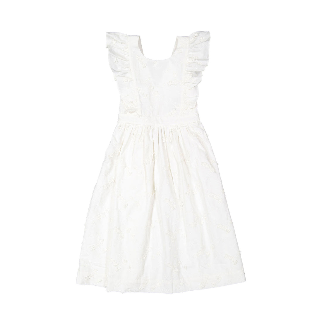 Bonpoint Milk White Frida Dress