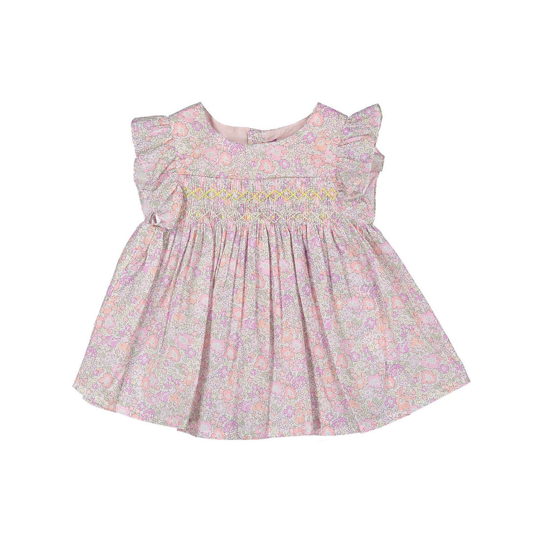 Bonpoint  Pink Floral Blush Naomie Blouse
