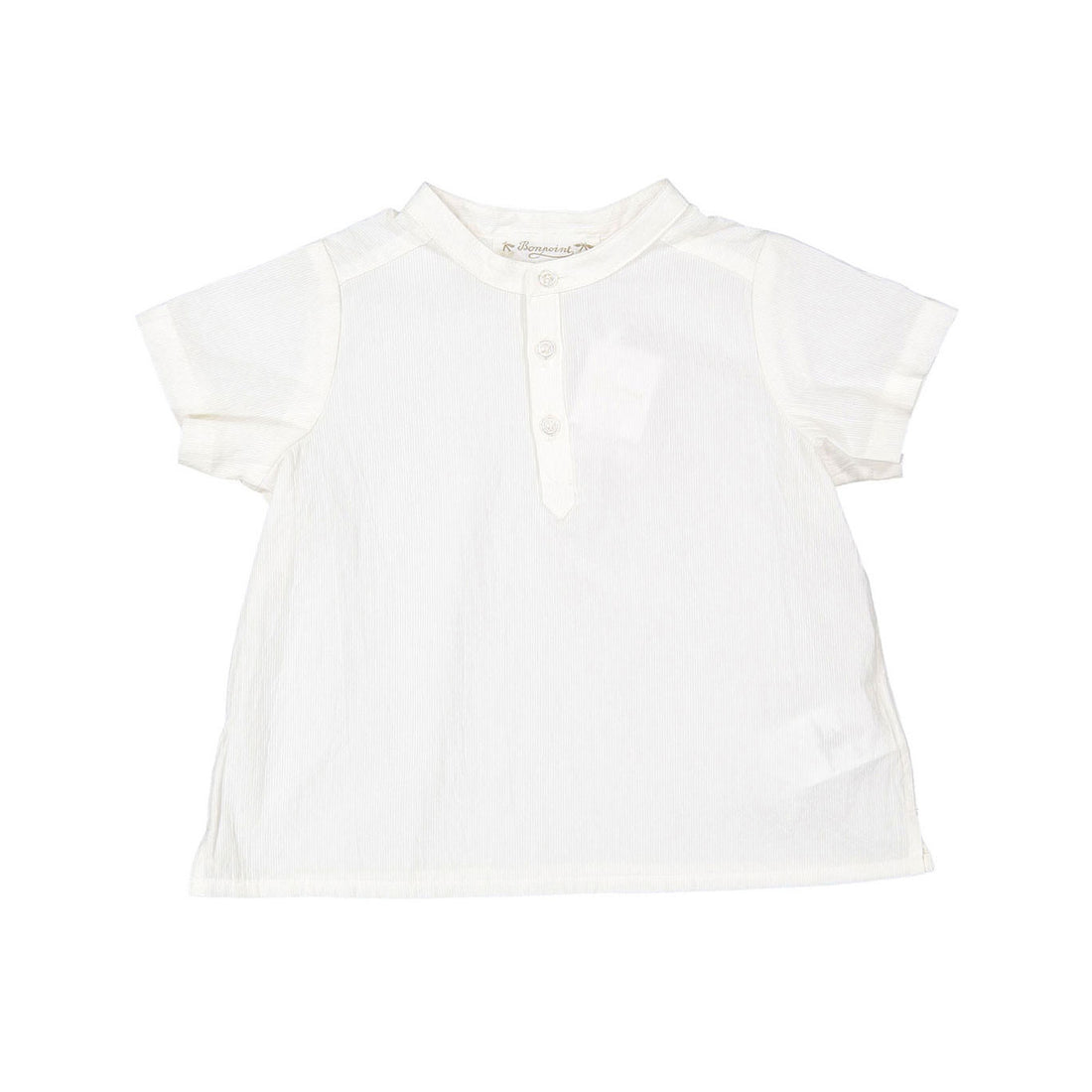 Bonpoint White Cesari Baby Shirt