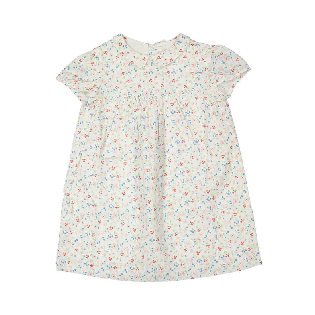Bonpoint Floral Powder Pink Tia Dress