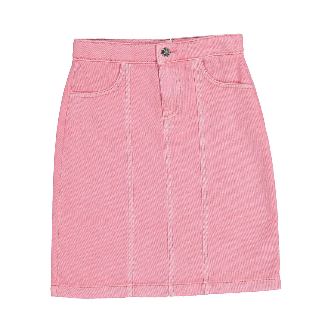 Tocoto Vintage Pink Denim Skirt